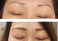 Brow wax & Hybrid Stain