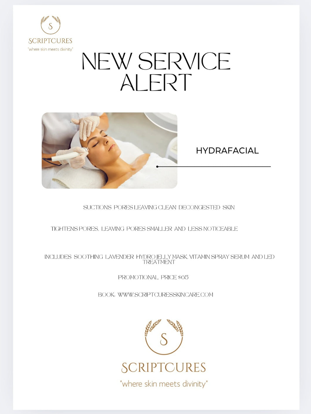 Hydrafacial (promotional facial price)